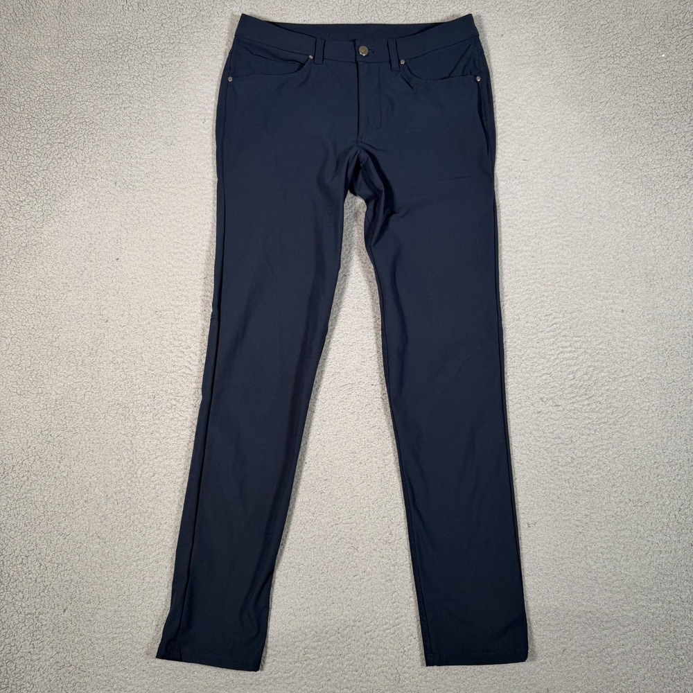 Lululemon Pants Mens 31x31 Blue ABC Classic Fit Warpstreme Golf Casual Preppy